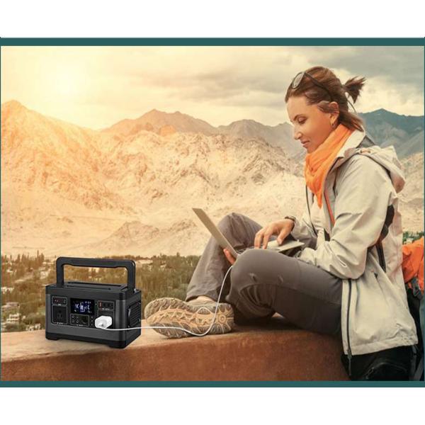 120W LiFePO4 Portable Solar Generators 1000 Life Cycle Solar Home Lighting System