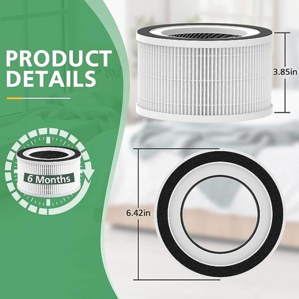 EN-1822 Standard H13 True Hepa Filter with Cardboard or Plastic Frame for Air Purifier