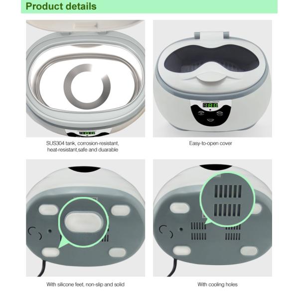 SCCP PAHS Digital Ultrasonic Cleaner For Beauty Tools