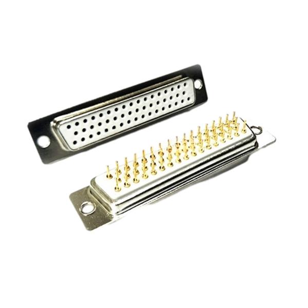 Quality Round Contacts Printed Circuit Board Connectors , D Sub Connector 9 Pin 15 Pin 25 Pin for sale