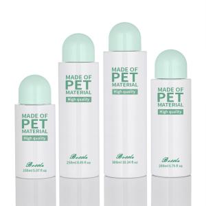 Cleansing water bottle custom logo cosmetics plastic bottle for lotion