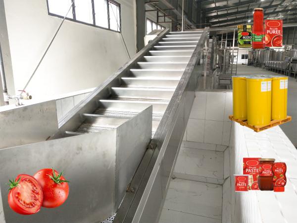 Quality Mechanized Production Tomato Paste Processing Line 3T/H 220V / 380V for sale