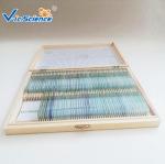 Customized Teaching Histology Glass Slides Set 93pcs VIC07 Odm Service
