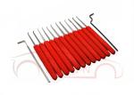 12pcs Lock Pick Kit Durable Stainless Steel Handle For Easy Lock Core Manipulati