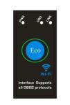 ON OFF ELM327 Mini Obd2 Scanner EOBD Bluetooth Car Diagnostic Scanner Reader