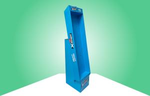 Buy cheap Stable Cardboard Free Standing Display Units Easy Assembly Header Configurable product