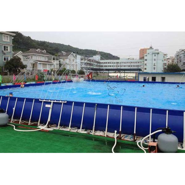 hot pvc custom steel frame pool, inflatable pool