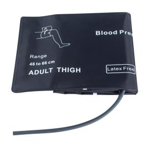 China Thigh Extra Large Adult NIBP Cuff Bladderless Single Tube 46-66cm Nylon Cuff on sale