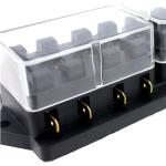 Car RV And Ships 12 / 24V Direct Rowing 8 Route Insurance Box Bureta Block