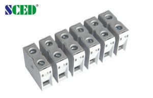 Buy cheap Panel Mount Feed Through Terminal Block Screw 2 Poles - 16 Poles UL CE product
