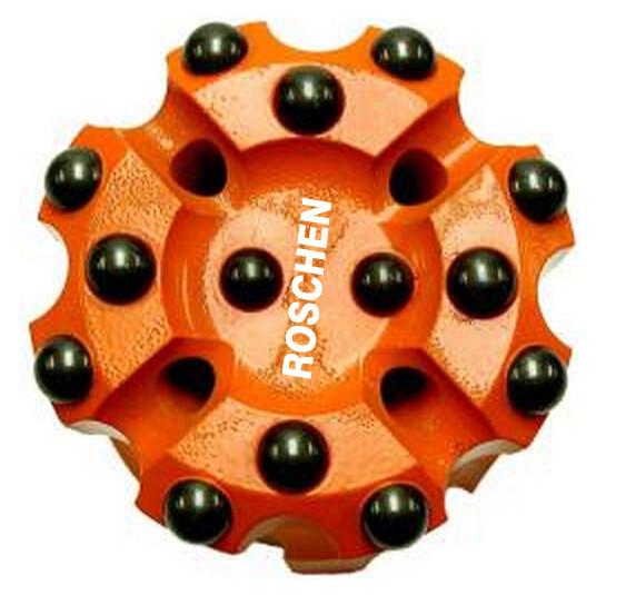 Quality T51 89 mm Retrac Spherical Button Flat Face / Drop Center Button Bits for sale
