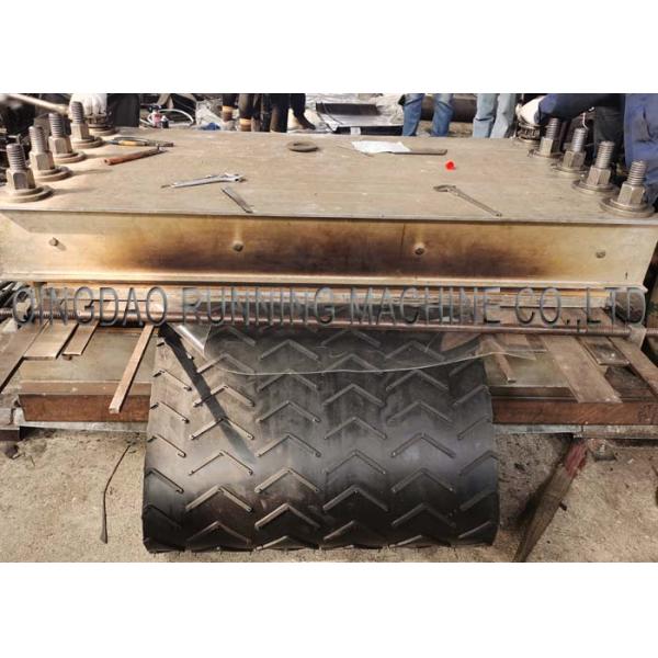 Steel Cord 1600mm Rubber Conveyor Belt Hot Splicing Machine Press Lightweight