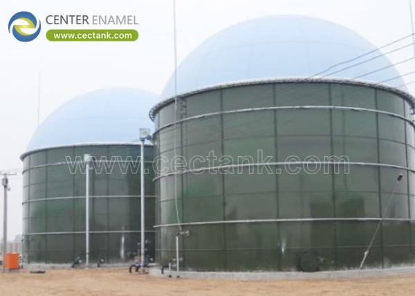 Quality Porcelain Enamel Glass Lined Tanks for Biogas Anaerobic Digestion: Center Enamel's Sustainable Solution for sale