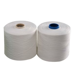 Buy cheap MINGREN Recycled Polyester Spun Yarn High Tenacity AA Grade product