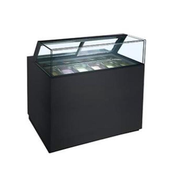 Quality Italian Gelato Ice Cream Display Freezer Popsicle Freezer Showcase for sale