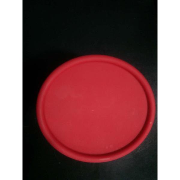 FDA Glass Microwave Popcorn Maker , Red Micro Popcorn Popper 16 * 16 * 16