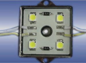 China RGB 4pcs SMD 5050 leds Iron shell with CE&ROHS RGB Led module IP67 on sale
