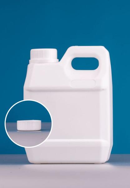 Quality 1L High Quality Custom Empty Plastic Liquid Laundry Detergent Bottle Car Washing with tamper-evident cap for sale