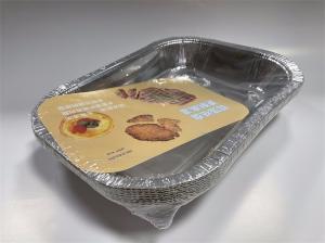 Buy cheap 220F Aluminum Foil Food Tray Grease Resistance Aluminum Trays For Food product