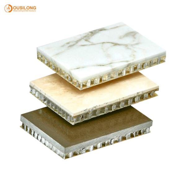 Black / Stone Water Proof Aluminum Honeycomb Panel For Swimming Pools