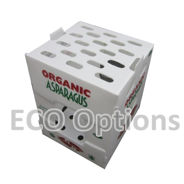 Quality Recycling PP Corrugated Plastic Box Coroplast Packaging Box Customized Foldable ECO for sale