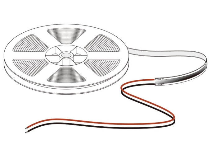 LED Pixel Flexible COB Strip 13.5W 24V DC 0