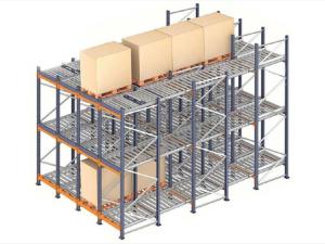 ASRS Gravity Roller Racking Automated Warehouse Storage Systems