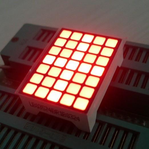 Quality Ultra Red Dot Matrix Led Display 5x7  22 x 30 x 10 mm For Lift Position for sale