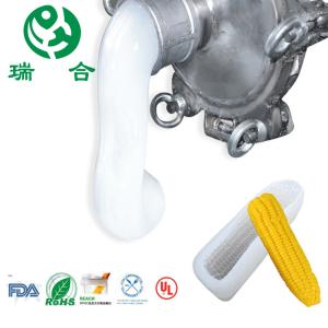 China High Elongation Silicone Candle Mold Making Rubber / Translucent Silicone Rubber on sale