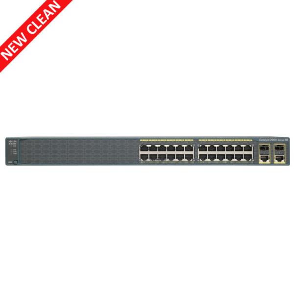 Quality 10/100/1000Mbps Cisco Catalyst 2960s 24 Port Internet Switch WS-C2960-24TC-S for sale