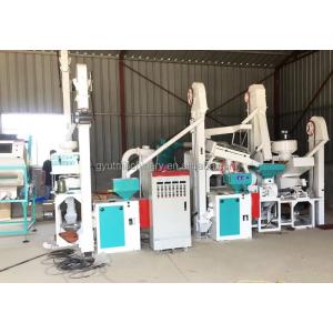 China Small Rice Milling Machine with Paddy Husking and Rice Polishing Rollers in Nigeria on sale