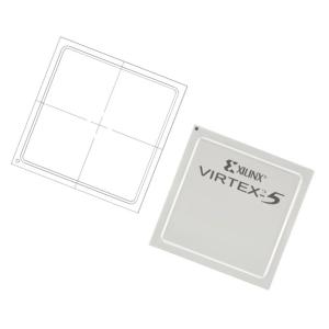 Buy cheap XC5VLX330-1FF1760I 550MHz 1200 I/O IC FPGA product