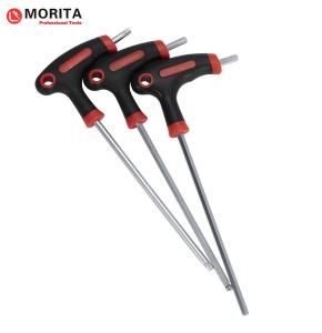 Buy cheap screwdriver and socket set T Handle Allen Key CR-V Steel Slotted Phillips Pozi And Torx Extra Long Design Strong Torsion product