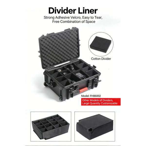 Portable Plastic Multi-Functional Safety Case Waterproof And Shockproof IP67 Rated