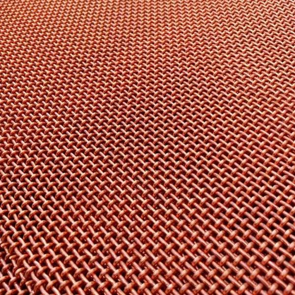 Quality Copper Crimped Wire Mesh For Acid Particle Filtration 1.2m X1.88m Panel Size for sale