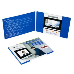Buy cheap 10 inch LCD video brochure promotion, custom print direct mail video player for advertising product