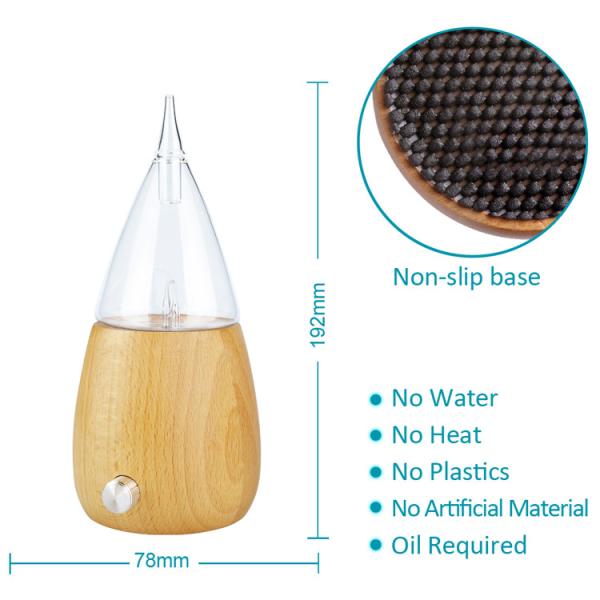 70ml 7 Color Changing Waterless Nebulizing Essential Oil Diffuser