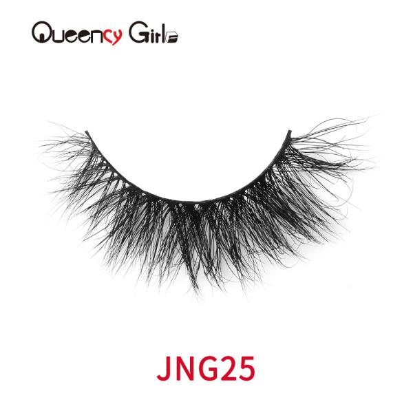 Quality Super Soft Real Siberian Natural Mink Lashes With Customized Box for sale