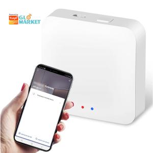 Buy cheap Glomarket Tuya Zigbee 3.0 Hub Gaterway Alexa Google Smart Home Bridge Wireless Remote Controller Smart Home Zigbee Gateway Hub product