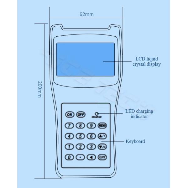 Easy Installation High Accuracy Ultrasonic Liquid Flow Meter Ultrasonic Mass Flow Meter