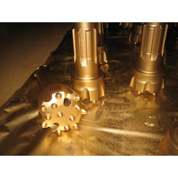 BR Series DTH Drill Bits , Red Flat Ballitic 3 Inch Well Drilling Tools