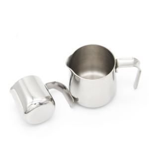 Buy cheap 4OZ Mini Stainless Steel Milk Frother Pitcher 10.85*7.7*9.4 Cm Convenience To Use product