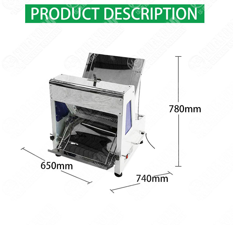 12mm Automatic Electric Bread Slicer Machine For Home Use Bread Cutting Machine