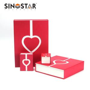 China Fancy Paper Gift Box with Coated Paper for Jewelry Storage and Categorization on sale