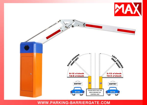 Quality Heavy Duty Manual Release Parking Bay Barriers te 1s / 1.8s / 3s Running Time for sale