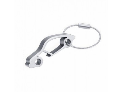 Cool Silver Metal Bottle Opener Key Ring,Cool innovative silver metal bottle opener key ring