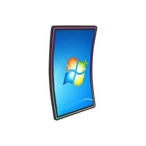 China 43 Inch 4K Curved Touch Screen Monitor Panel With LED Strip Bezel on sale