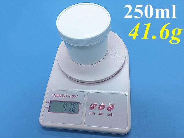 Quality Round Shape Travel PP Cosmetic Jar Odorless 500ml empty ointment Cream Jar for sale
