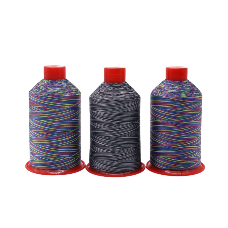 250g/roll Customized Neon Pink Polyester Thread for Leather Insole