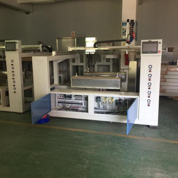 Quality Three Axis Automatic Wood Paint Spray Machine 4kw touch screen Operation for sale